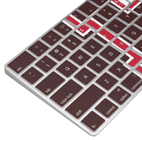 Brown University B Logo Magic Keyboard Skin