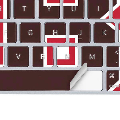 Brown University B Logo Magic Keyboard Skin