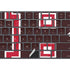 Brown University B Logo Magic Keyboard with Numeric Keypad Skin