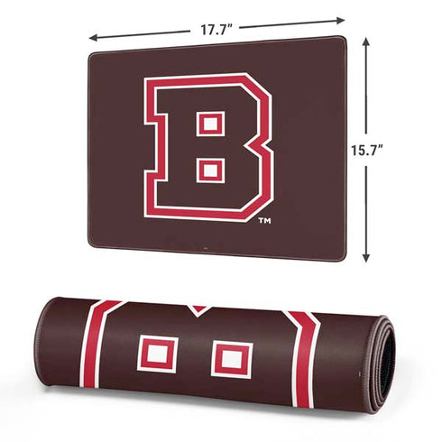 Brown University B Logo Gaming Mouse Pad