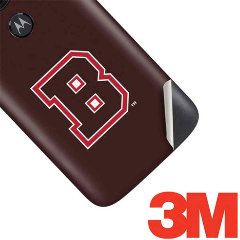Brown University B Logo Moto E5 Play Skin