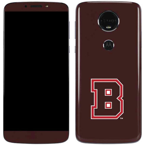 Brown University B Logo Moto E5 Plus Skin