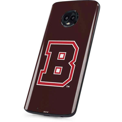 Brown University B Logo Moto G6 Skin