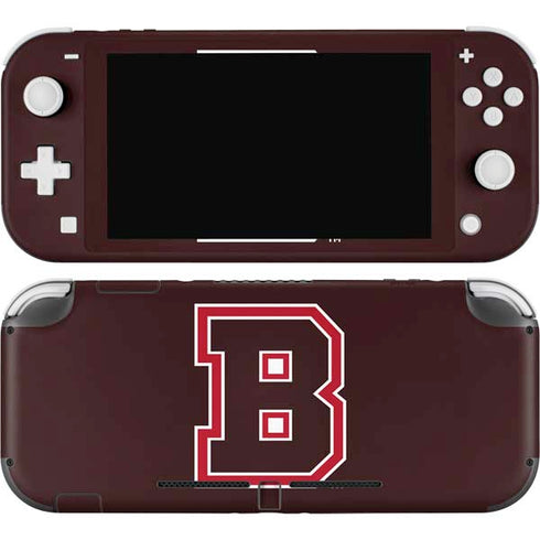 Brown University B Logo Nintendo Switch Lite Skin