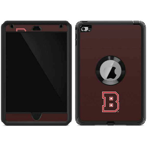 Brown University B Logo Otterbox Defender iPad Skin