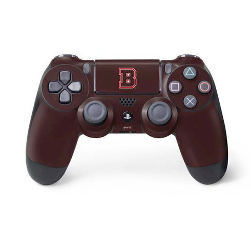Brown University B Logo PS4 Controller Skin