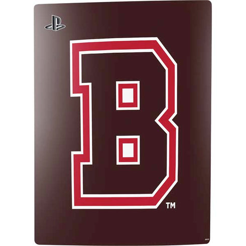 Brown University B Logo PS5 Console Skin