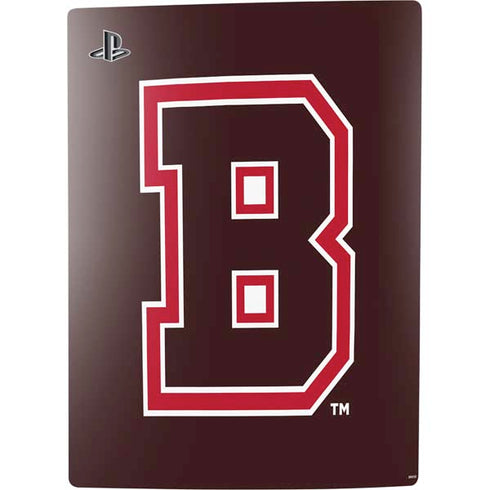Brown University B Logo PS5 Digital Edition Console Skin