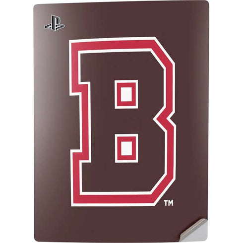 Brown University B Logo PS5 Digital Edition Console Skin