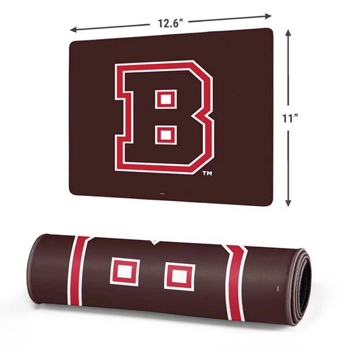 Brown University B Logo Gaming Mouse Pad