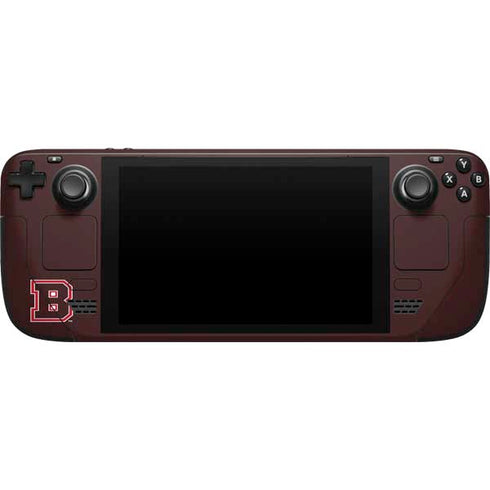 Brown University B Logo Steam Deck Handheld Gaming Computer Skin