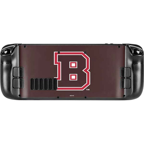 Brown University B Logo Steam Deck Handheld Gaming Computer Skin