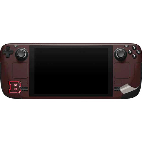 Brown University B Logo Steam Deck Handheld Gaming Computer Skin
