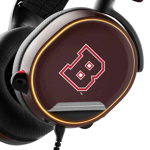 Brown University B Logo SteelSeries Arctis 3 Skin