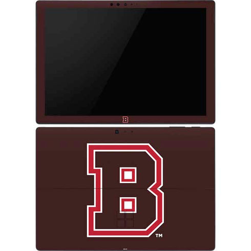 Brown University B Logo Surface Pro 6 Skin