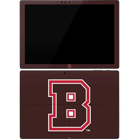 Brown University B Logo Surface Pro 7 Skin