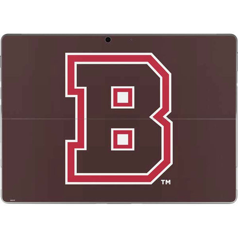 Brown University B Logo Surface Pro 9 Skin
