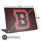 Brown University B Logo Universal Laptop 14in (11.4 x 8.2in) Skin