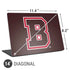 Brown University B Logo Universal Laptop 14in (11.4 x 8.2in) Skin