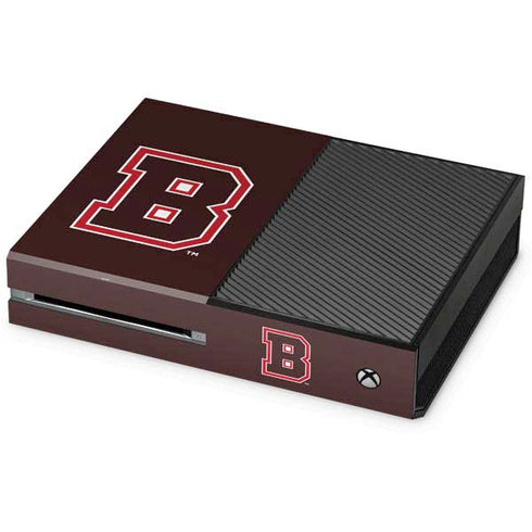 Brown University B Logo Xbox One Console Skin