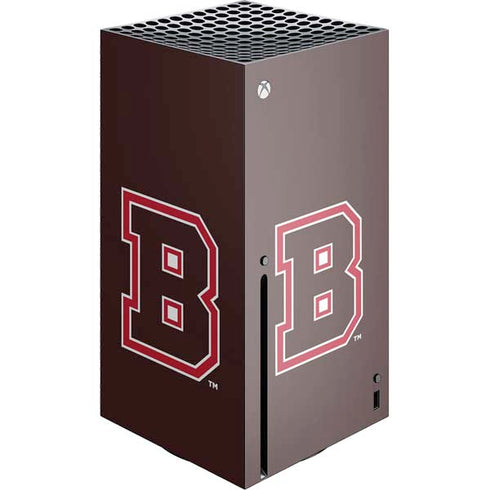 Brown University B Logo Xbox Series X Console Skin