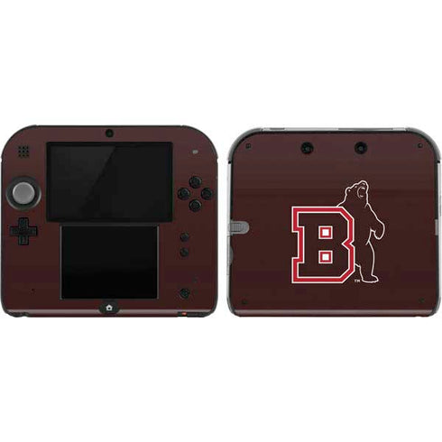 Brown University Bears Logo Nintendo 2DS Skin