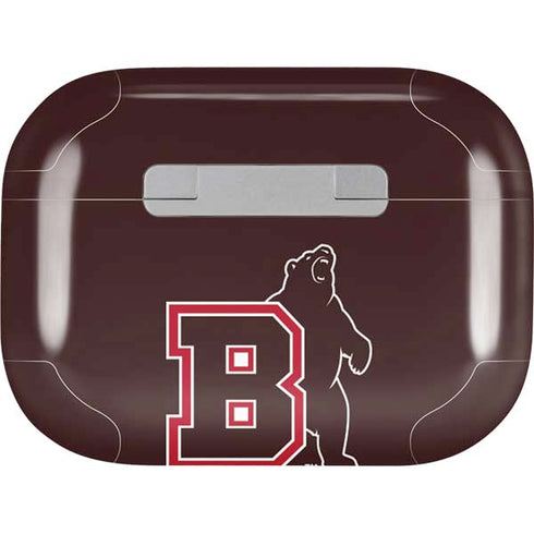 Brown University Bears Logo AirPods Pro 2nd Gen Skin
