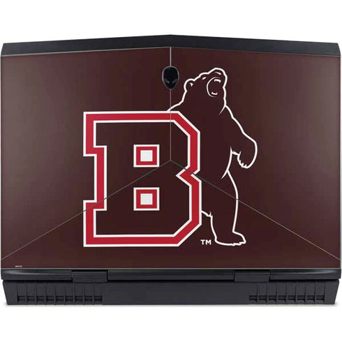 Brown University Bears Logo Dell Alienware Skin
