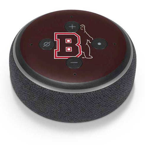 Brown University Bears Logo Amazon Echo Dot Skin