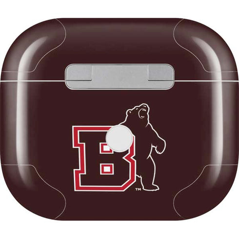 Brown University Bears Logo Apple AirPods (3rd Gen 2021) Skin