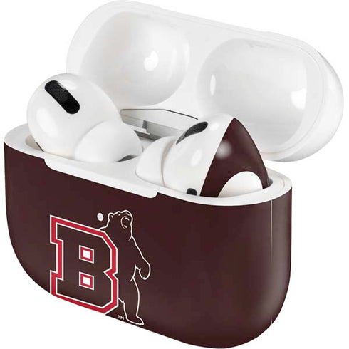 Brown University Bears Logo Apple AirPods Pro Skin