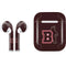 Brown University Bears Logo Apple AirPods Skin