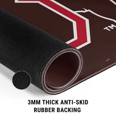 Brown University Bears Logo Gaming Mouse Pad