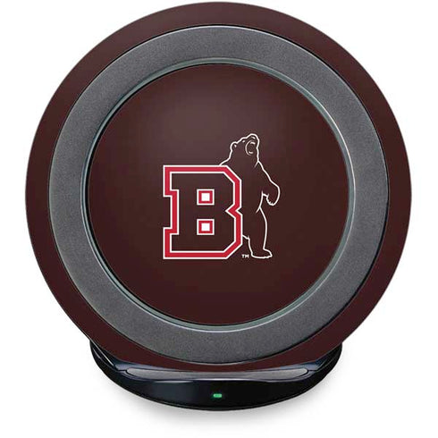 Brown University Bears Logo Fast Charge Wireless Charging Stand Skin