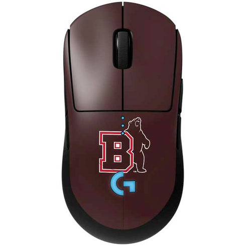 Brown University Bears Logo G Pro Wireless Gaming Mouse Skin