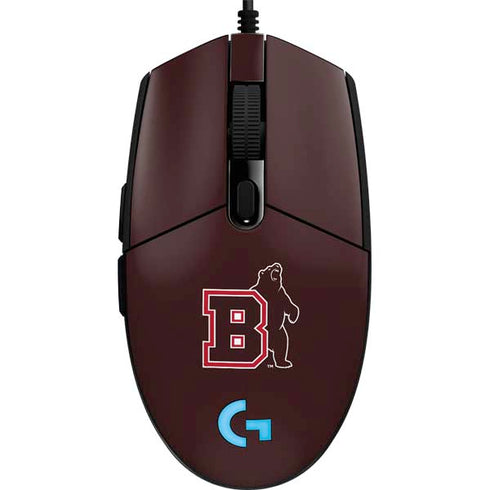 Brown University Bears Logo G203 Prodigy RGB Wired Gaming Mouse Skin