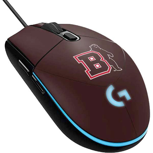 Brown University Bears Logo G203 Prodigy RGB Wired Gaming Mouse Skin