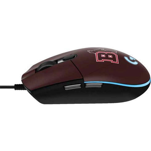 Brown University Bears Logo G203 Prodigy RGB Wired Gaming Mouse Skin
