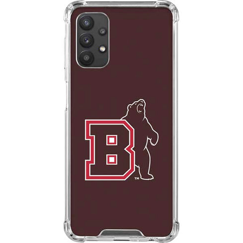 Brown University Bears Logo Galaxy A32 5G Clear Case