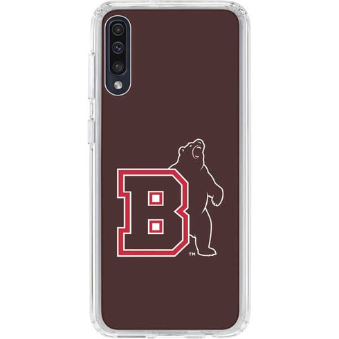 Brown University Bears Logo Galaxy A50 Clear Case