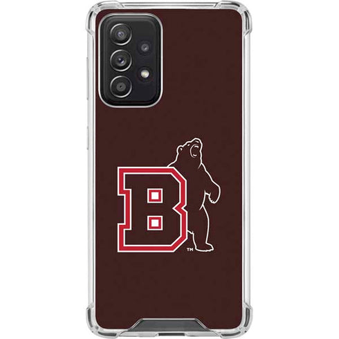 Brown University Bears Logo Galaxy A52 5G Clear Case