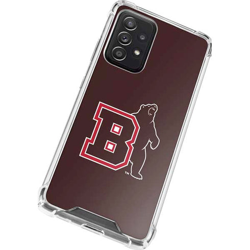Brown University Bears Logo Galaxy A52 5G Clear Case