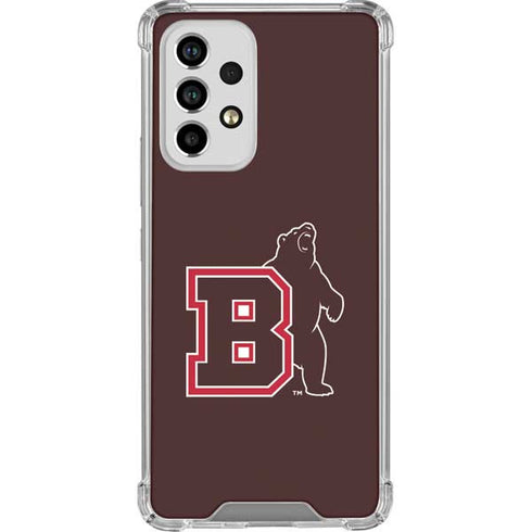Brown University Bears Logo Galaxy A53 5G Clear Case