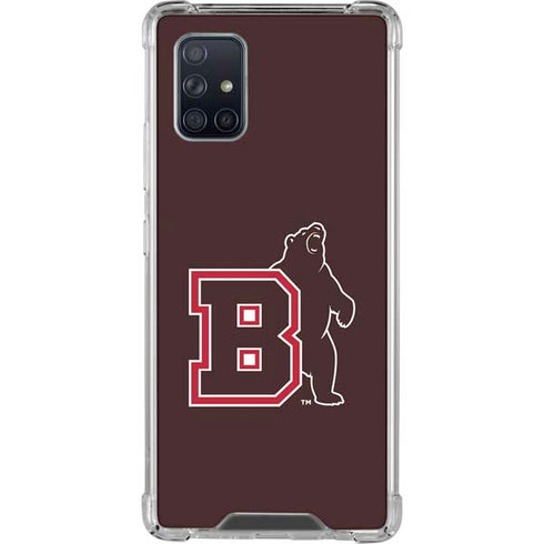 Brown University Bears Logo Galaxy A71 5G Clear Case