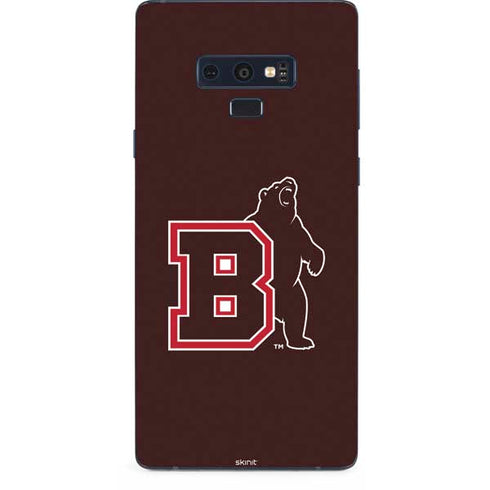 Brown University Bears Logo Galaxy Note 9 Skin