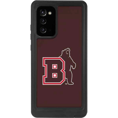 Brown University Bears Logo Galaxy Note20 5G Waterproof Case