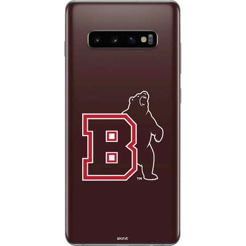 Brown University Bears Logo Galaxy S10 Plus Skin