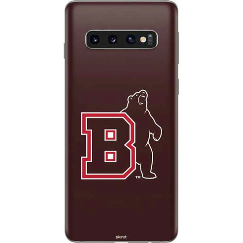 Brown University Bears Logo Galaxy S10 Skin
