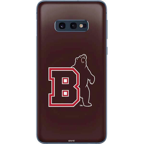 Brown University Bears Logo Galaxy S10e Skin