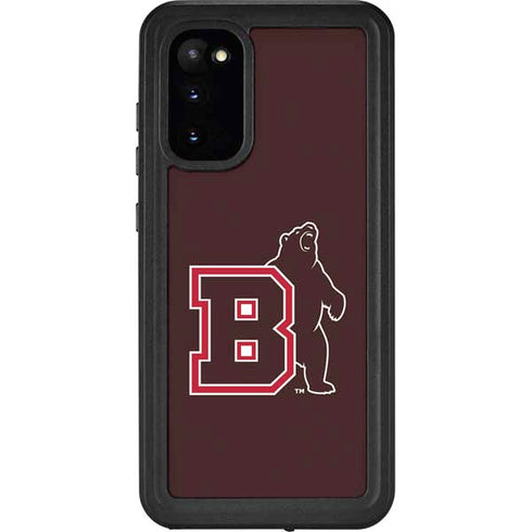 Brown University Bears Logo Galaxy S20 Waterproof Case